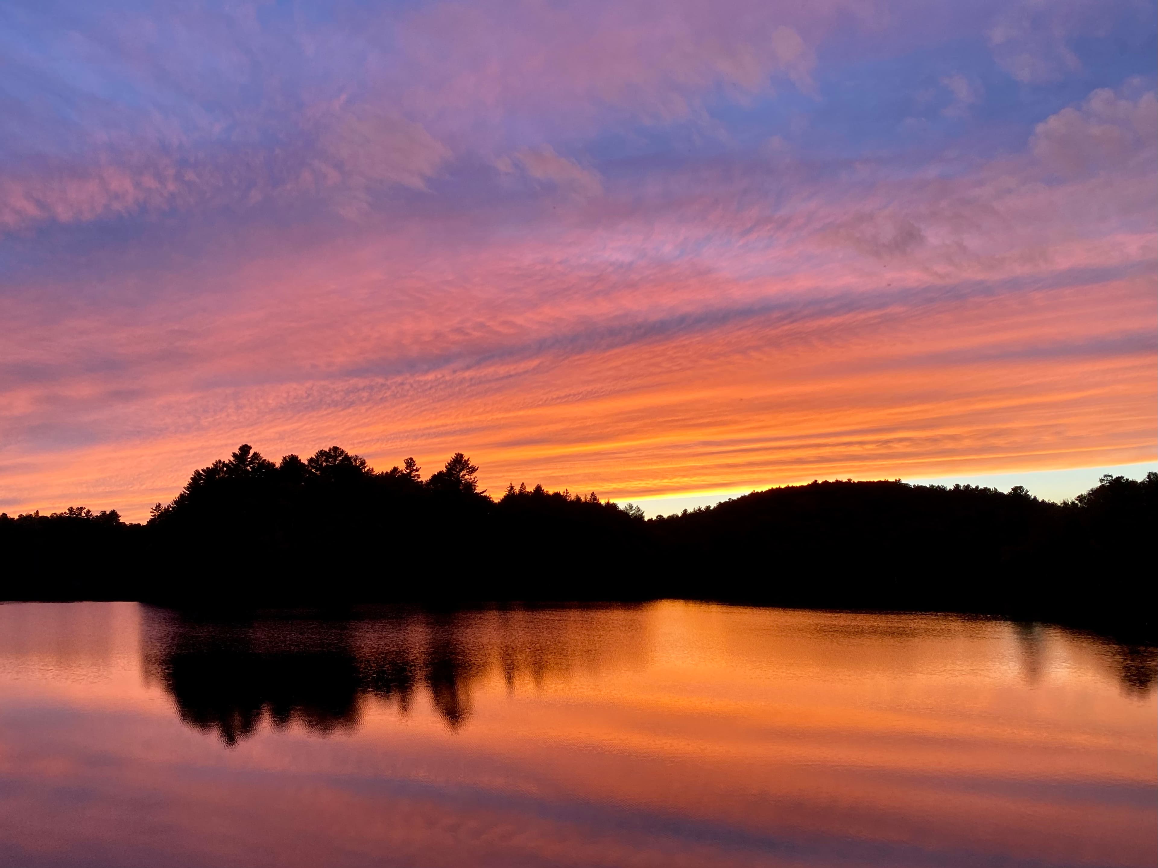 Sunset from the dock